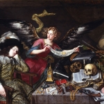 Antonio de Pereda. El sueño del caballero. c. 1670